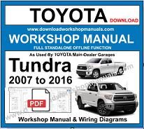 Toyota Tundra Service Repair Workshop Manual pdf